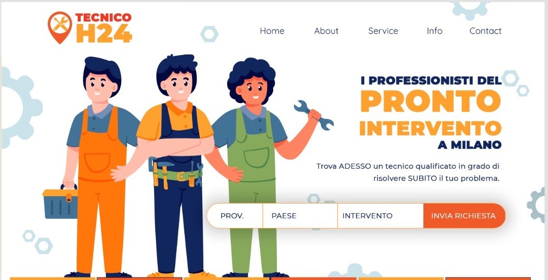 Pronto intervento H24 a Milano